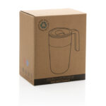 GRS Recycled PP and SS mug with handle - Image 4