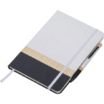 A5 Notebook with Pen made of Recycled Materials AVA - Image 2