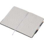 A5 Notebook with Pen made of Recycled Materials AVA - Image 3