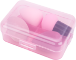 Makeup sponges in a box