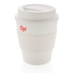 Reusable Coffee cup with screw lid 350ml - Image 5